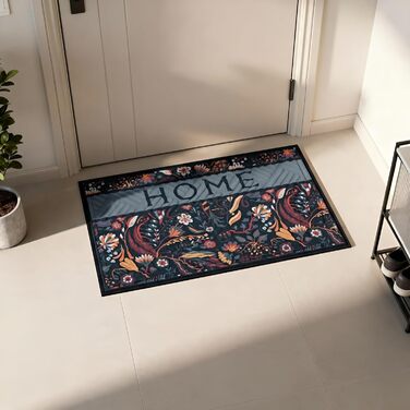 Килимок для дверей Soft Step Lima стильний, міцний та екологічний килимок для використання всередині та зовні приміщень, ідеально підходить для патіо, балконів та під дверима, нековзний та довговічний, 45x75 см