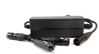 Автомобільний зарядний пристрій Enerpower DC-DC 12V-24V Li-Ion до 54.6V (48V Li-Ion) 1.5A для автофургонів, човнів, вантажівок тощо (XLR-3)