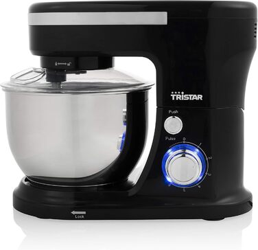 Кухонний комбайн Tristar MX-4837, нержавіюча сталь 18/8, 4 літри