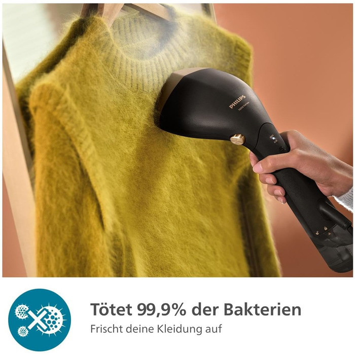 Пароварка Philips серії 7000 - 1500 Вт, 28 г/хв пари, конічна металева нагрівальна пластина, 2 знімних резервуара для води, вкл. р