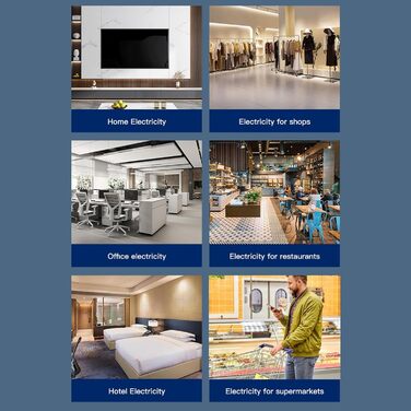 Енергозберігаюча, енергозберігаюча коробка, енергозберігаючий пристрій 90В-250В Високоефективний Smart Electric Saver, енергозберігаюча розетка, домашній енергозберігаючий пристрій