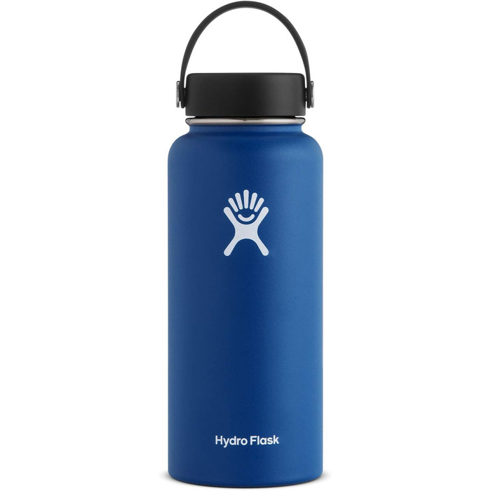 Широка пляшка для води Hydro Flask Wide Mouth 900 мл широка пляшка для води 946 мл Кобальт