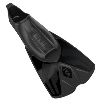 Легкі та потужні короткі ласти для плавання та підводного плавання для дорослих та дітей, чорні, розмір 40/41