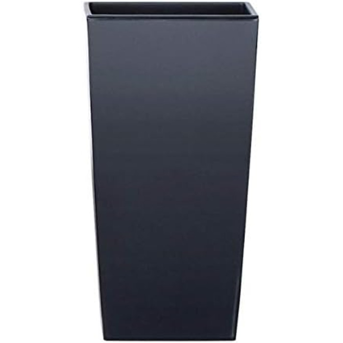 Горщик для рослин rg-vertrieb, квітковий горщик, кашпо, квадратне кашпо з вставкою, 3 розміри, 4 кольори, НОВИНКА (61 см антрацит)