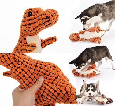 Для цуценят і маленьких собак, Funny Dog Toy Dino Dog Toy Christmas