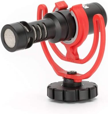 �DE Vlogger kit повний набір для мобільної зйомки з високоякісним мікрофоном, штативом, світлодіодним світлом та аксесуарами для с