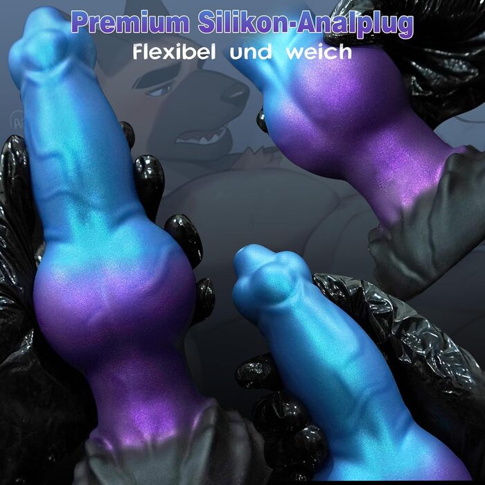 Анальний фалоімітатор для собак надувний вузол анальний фалоімітатор з присоском хвіст фалоімітатора для чоловіків фентезійний надувний фалоімітатор великий анальний штекер для жінок реалістичний XXL фалоімітатори фетиш анальний носилки БДСМ анальна іграш