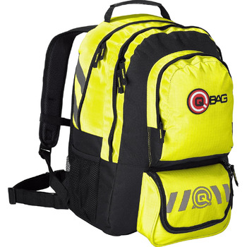 Мотоциклетний рюкзак QBAG Велосипедний рюкзак - Великий простір для зберігання, вентильована задня підкладка, водовідштовхувальний, неоново-жовтий - ідеально підходить для активного відпочинку та безпеки Мотоциклетний рюкзак QBAG Велосипедний рюкзак - Великий простір для зберігання, вентильована задня підкладка, водовідштовхувальний, неоново-жовтий - ідеально підходить для активного відпочинку та безпеки
