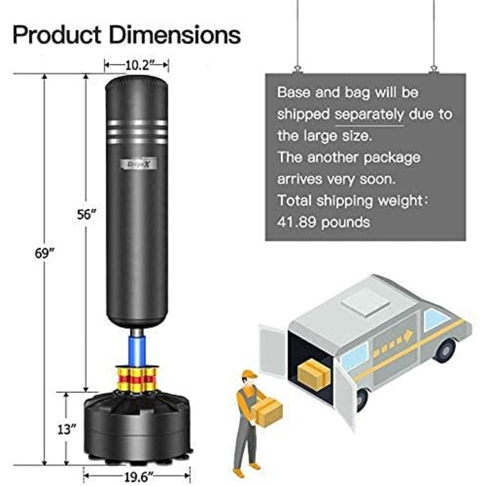 Боксерська груша для дорослих окремо стояча боксерська груша для боксу MMA боксерський мішок партнер боксерський тренер важка бокс