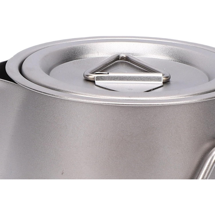 Чайний набір з нержавіючої сталі для подорожей, включає чайник з ситечком, 4 чашки та зручну сумку для зберігання. Ідеально підходить для кемпінгу та походів.