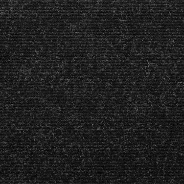 Сходинки для сходів, 15 шт. , Килимки для сходів, Самоклеючий килимок для сходів, Килимок для сходів, Захист для сходів, 56x17x3 см, Антрацит