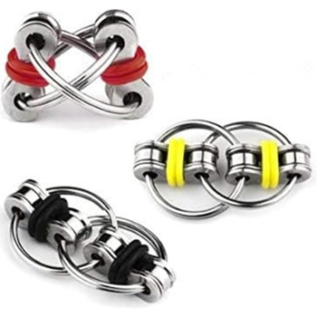 Велосипедний ланцюг Fidget Stress Reducer для дорослих і дітей (3 упаковки)