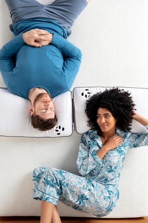 Гібридна бамбукова подушка Panda мякий, дихаючий бамбуковий чохол, ортопедична піна з ефектом памяті Lyocell