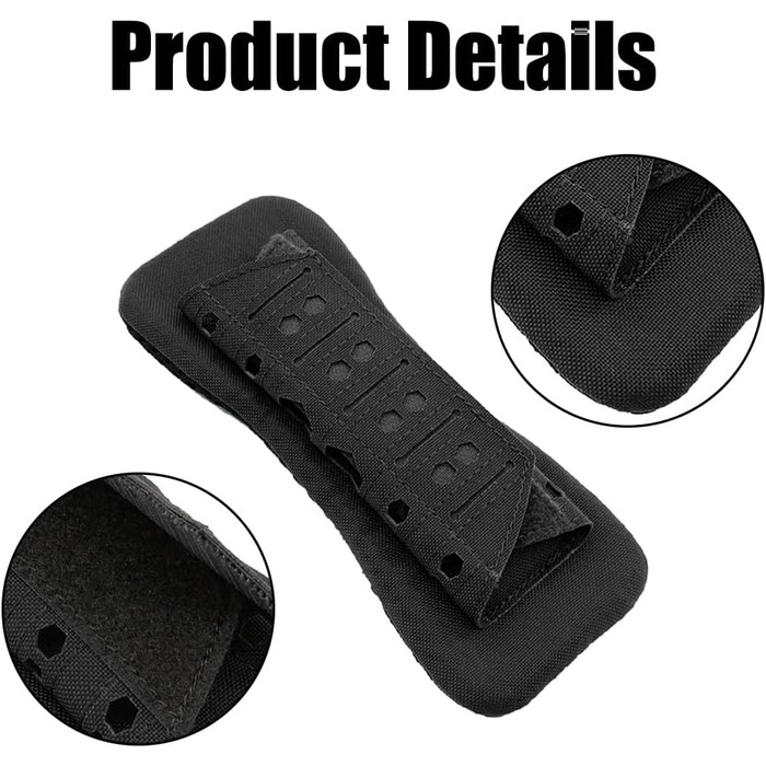 Наплічний ремінь для перенесення, знімна протиударна накладка на ремінь рюкзака Тактична мяка сітчаста підкладка для жилетів Рюкзаки Ремінці для гітари Сумка для риболовлі