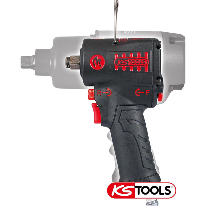 Високопродуктивний ударний гайковерт стиснене повітря miniMONSTER 1/2 515.1270 I 3-кратний попередній вибір крутного моменту 965,