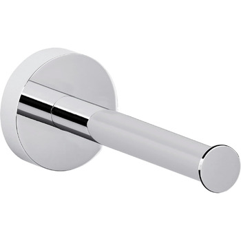 Тримач змінного рулону для туалетного паперу, хромований - для настінного монтажу без свердління, вкл. клейовий розчин - 50 мм x 5