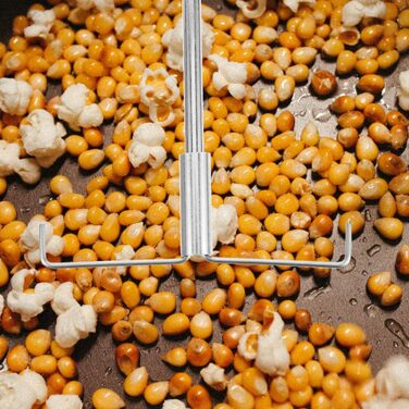 Комплект Запасні частини машини для попкорну Попкорн Кулька для попкорну Мішалки Заміна інструменту для видалення попкорну Аксесуари для машини для попкорну Стикове з'єднання Кришка каструлі Залізо, 1