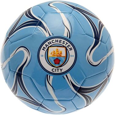 Футбольний м'яч Manchester City F.C. Unisex Youth Cosmos Football, синій, один розмір