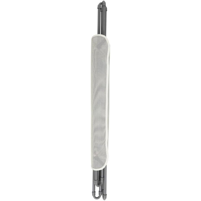 Складане крісло-метелик POP UP - Міцна та знімна тканина Batyline - Вуличне крісло для тераси, відпочинку, саду - 1 положення, Максимальний комфорт, Франція - Житньо-бежевий