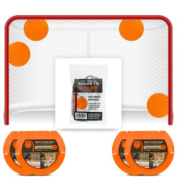 Магнітні мішені для хокею та лакросу Top Shelf Targets для снайперів, 20,3 см, 4 шт. и