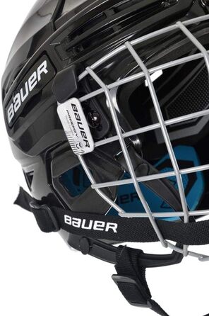 Дитячий хокейний шолом Bauer із захисною сіткою PRODIGY Series для дітей, один розмір, чорний