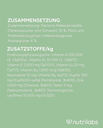 Таблетки для котів 90 шт. - Продукти для здоров'я - Таблетки для травлення - Добавка для котів - Кормова добавка з порошком підшлункової залози та іншими інгредієнтами.