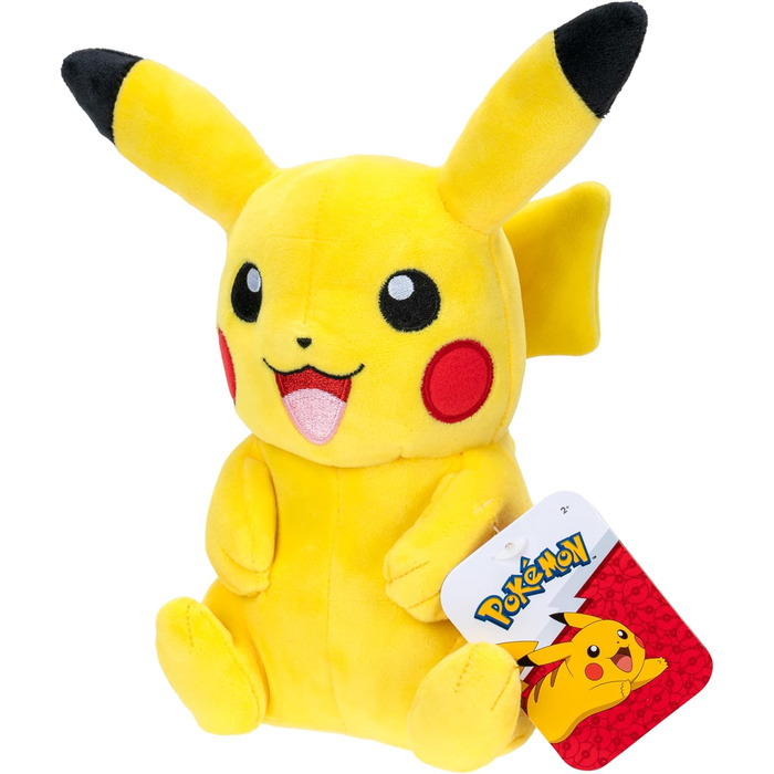 М'яка іграшка Pikachu, 20 см Офіційний Pokmon