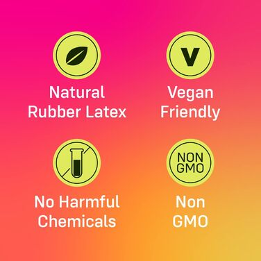 Презервативи ONE Flavorwaves Ароматизовані презервативи Шість чудових смакових вражень Веганські, без ГМО, з натурального каучукового латексу 12 шт.