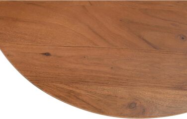 Кругла стільниця SAM Brasilia 90 x 90 см Масив акації Колір горіх Швейцарський край Легка в догляді дерев&39яна стільниця своїми руками Підходить для обідніх/барних столів/кухонь 90 x 90 см кольору горіха