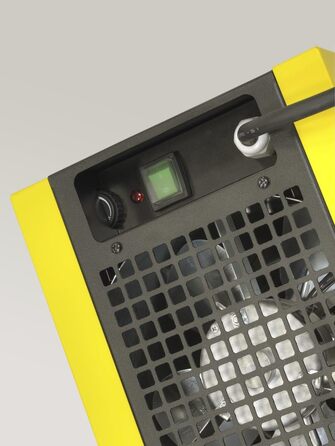 Електричний обігрівач TROTEC TEH 30 T, будівельний обігрівач потужністю 3,3 кВт та міцним захисним покриттям