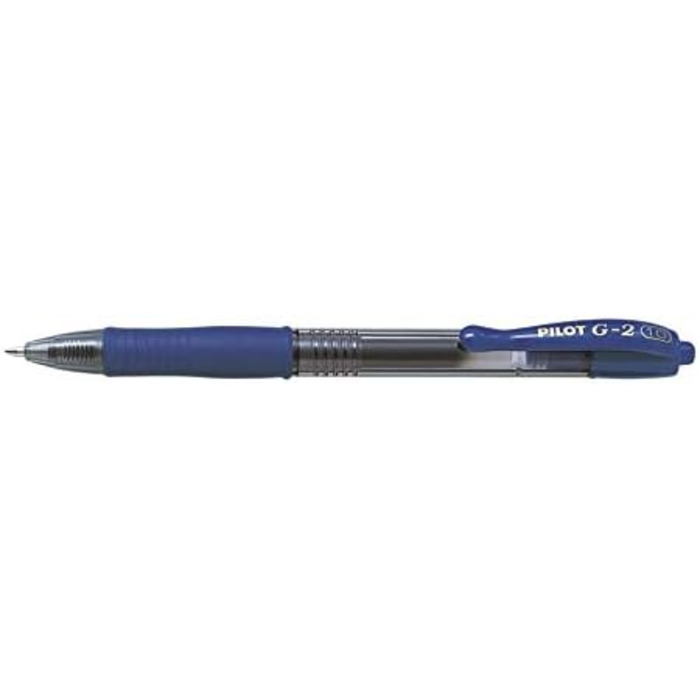 Ручка Rollerball Gel Pen G2 10 Широкий наконечник 1 мм синій, 6 шт.