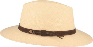 Широкий ОРИГІНАЛЬНИЙ панамський капелюх, солом&39яний капелюх з Еквадору, шкіряний ремінець, плетений вручну, захист від ультрафіолету, стійкий до розривів, сонцезахисний капелюх, розмір 55-56, натуральний колір
