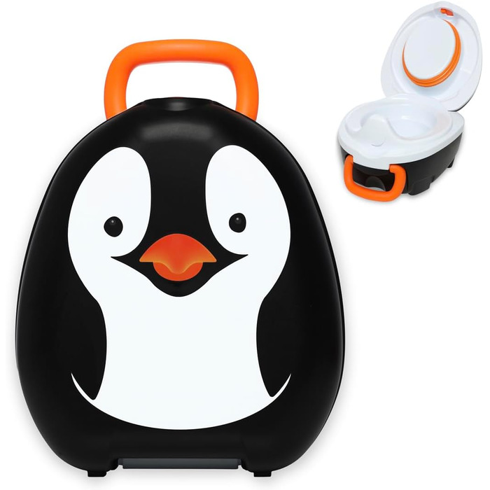 Відзначене нагородами портативне дитяче сидіння для унітазу, яке діти можуть брати куди завгодно