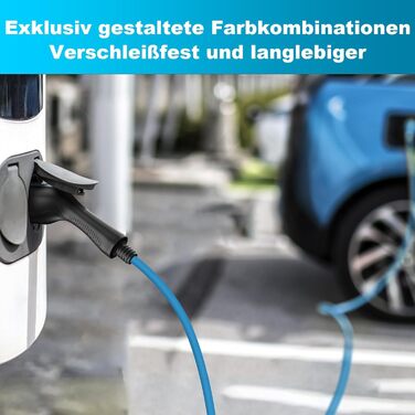Тип 2 зарядний кабель для електромобілів 22кВт 7м з сумкою Зарядний кабель електромобіль тип 2 3-фазний для електромобіля IP55 Вод