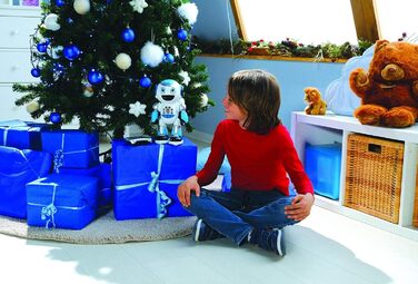 Робот з дистанційним керуванням, інтерактивна та розвиваюча іграшка для дітей, гуляє, танцює, відтворює музику, створює та розпові