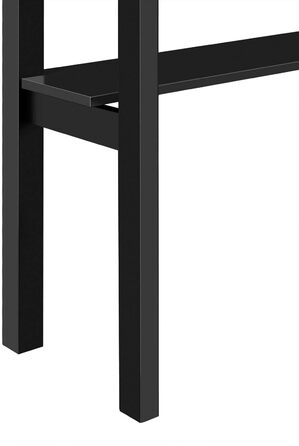 Кутовий стіл Yaheetech, Компактний комп&39ютерний стіл з шухлядою та полицями, Кутовий стіл для невеликих приміщень, 106 71,5 77 см, Чорний