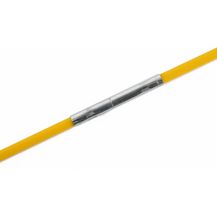 Стандартний набір штанг для протягування кабелю CK MightyRods Pro 10 м, 4 гнучкі секції, стійкий до пошкоджень скловолоконний електричний пристрій для протягування кабелю, електромонтаж, пристрій для протягування кабелю для електриків CK T5421