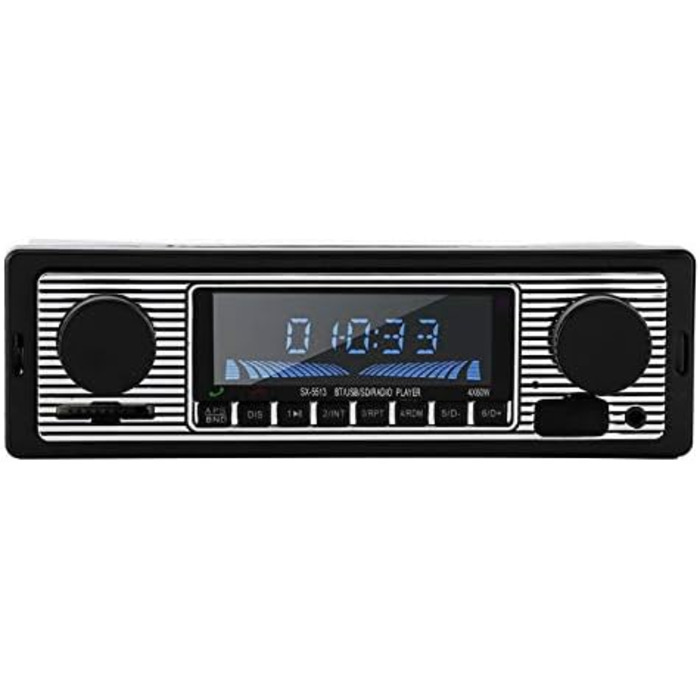 Автомобільне Bluetooth-радіо Класична автомобільна стереосистема MP3 Музичний плеєр з USB/SD/AUX/FM У приладовій панелі Головний пристрій Автомобільне радіо Bluetooth Стереоплеєр