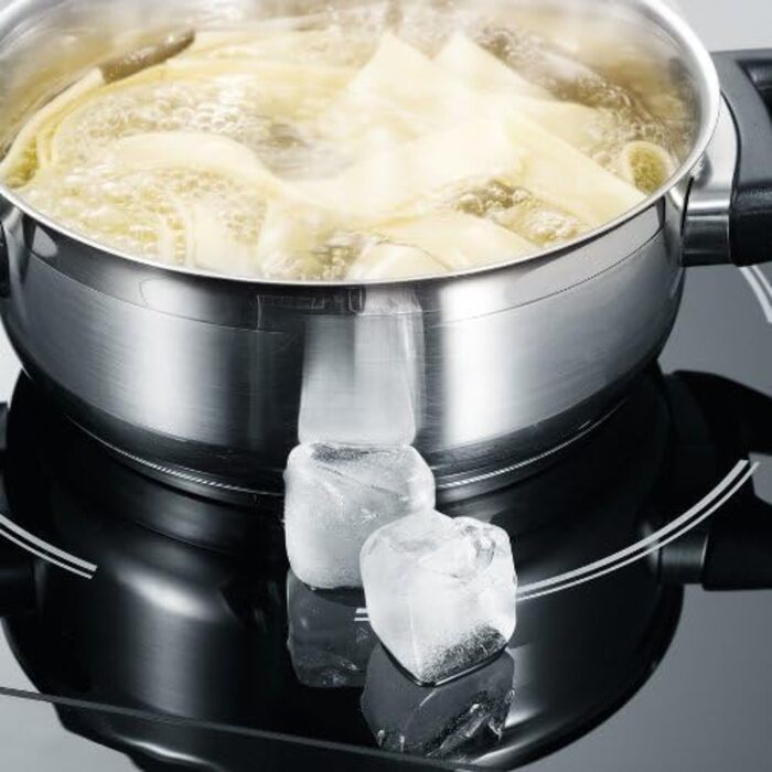 Подвійна конфорка SEVERIN індукційна для кухні, офісу або кемпінгу, високоякісна плита, кемпінгова плита на дві каструлі, чорна, 3,400 Вт, DK 1031 подвійна конфорка одинарна