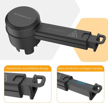 Для Monsieur Cuisine Connect та Smart, парова диверсія для захисту навісних шаф, паровий розрядник, аксесуари для відведення пари для MCC та MCS, посудомийна машина безпечна для Monsieur Cuisine Connect/Smart/Trend