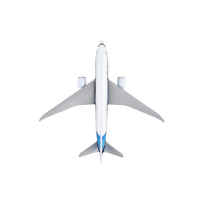 Одномісний літак Boeing 787 малого масштабу, модель літака, іграшкова мініатюрна модель з металу та пластику - для дітей віком від 3 років