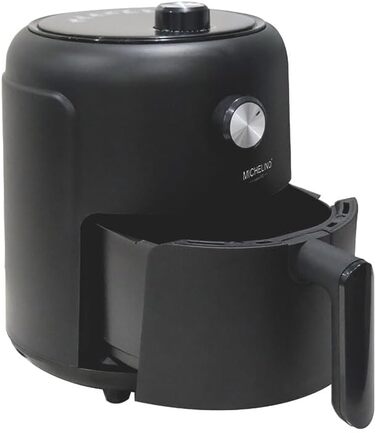 Фритюрниця Post Anker 2.6 літра, для смаження без жиру та олії, фритюрниця для гриля, запікання та смаження, 1000 Вт із системою 3D конвекції, можна мити в посудомийній машині, фритюрниця, фритюрниця