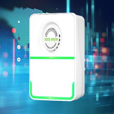 Енергозберігаюча розетка, вогнестійкий корпус ПК 90-250 В, 3 упаковки, безпечна та надійна високоефективна енергозберігаюча коробка для великих магазинів електроприладів (вилка ЄС)