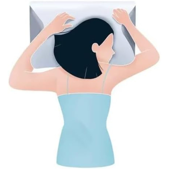 Ортопедична подушка Airflow Pro для лікування апное сну, оригінальна сіра, один розмір