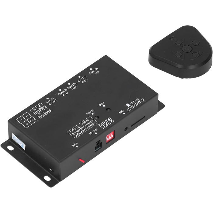 Комплект автомобільного відеореєстратора, універсальний автомобільний відеореєстратор 6-канальний 360 панорамний мобільний цифрови