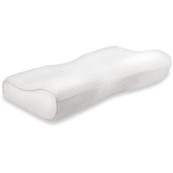 М&39яка подушка з піни з ефектом пам&39яті Велика ергономічна подушка-метелик подушка для підтримки шиї для сну на боці, виготовлена з в&39язкопружної піни