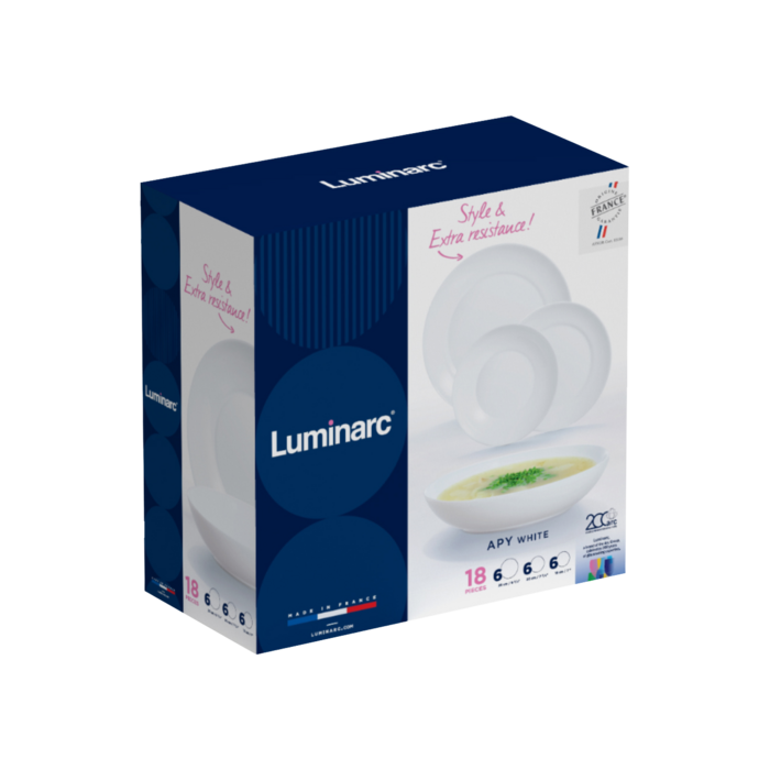 Сервіз Luminarc Apy, 18 предметів (7095348)