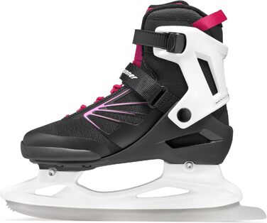 Жіночі коньки Rollerblade Bladerunner Ice by Igniter XT, чорний/зимовий зелений/фуксія, розмір 41 (UK 7.5 / US 9.5)