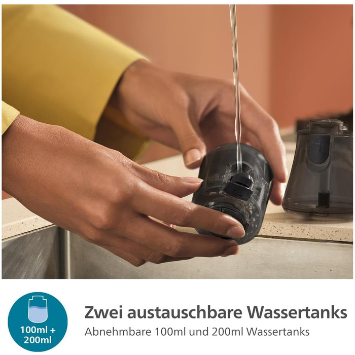 Пароварка Philips серії 7000 - 1500 Вт, 28 г/хв пари, конічна металева нагрівальна пластина, 2 знімних резервуара для води, вкл. р