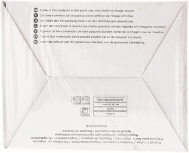 Виробник попкорну Black Decker BXPC1100E 1100 Вт Без олії Компактний Приготування всього за 3 хвилини Багатофункціональні мірні чашки Гаряче повітря Червоний